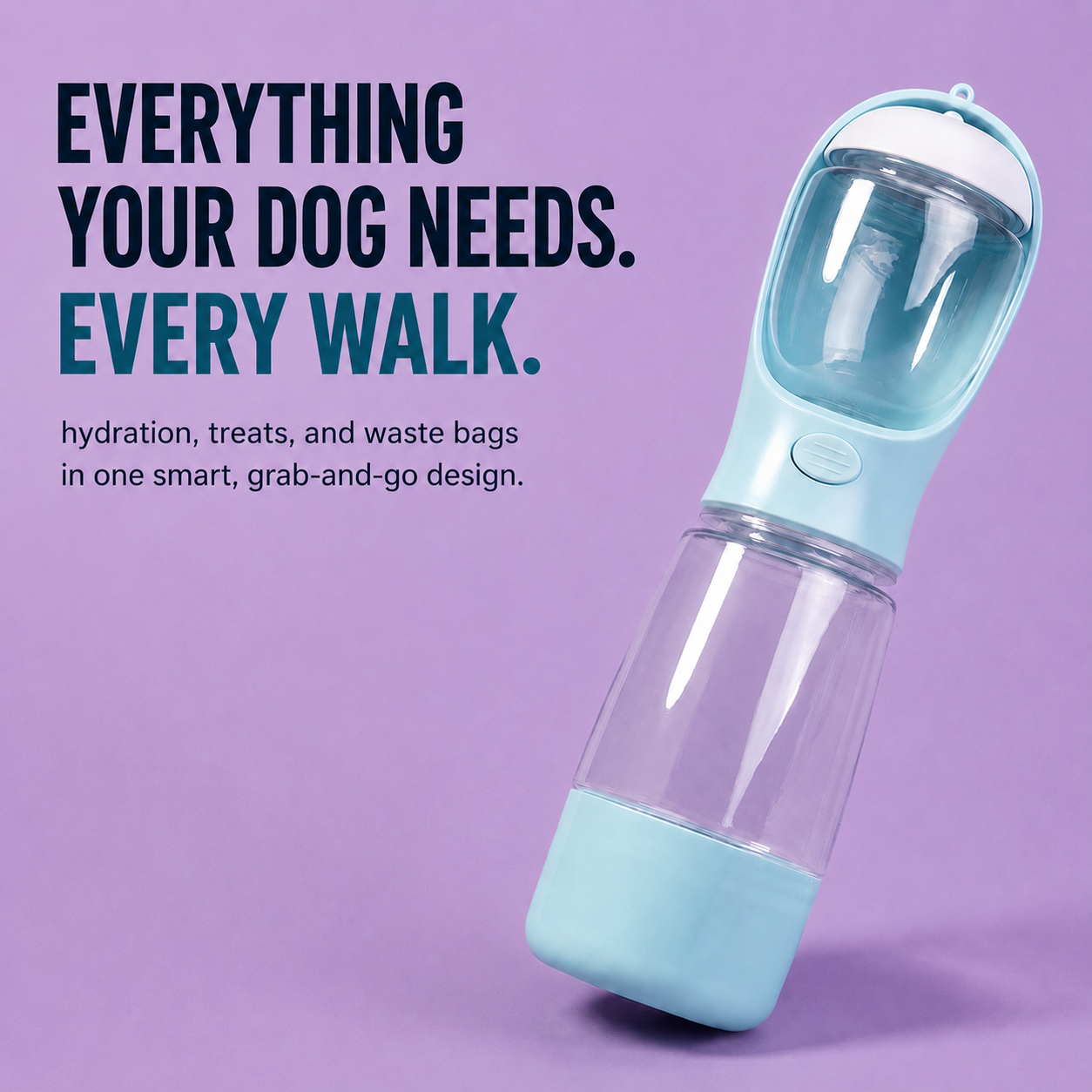 Pet Parent 3-in-1 Walk Bottle