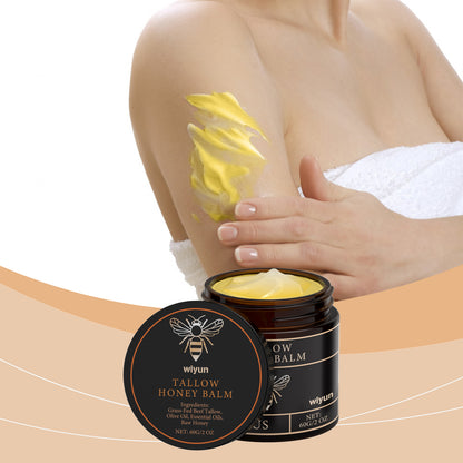 Wiyun The Beef Tallow Honey Moisturizing Cream Is A Gentle, Hydrating, Refreshing, Non-Sticky And Smooth Skin Moisturizing Cream
