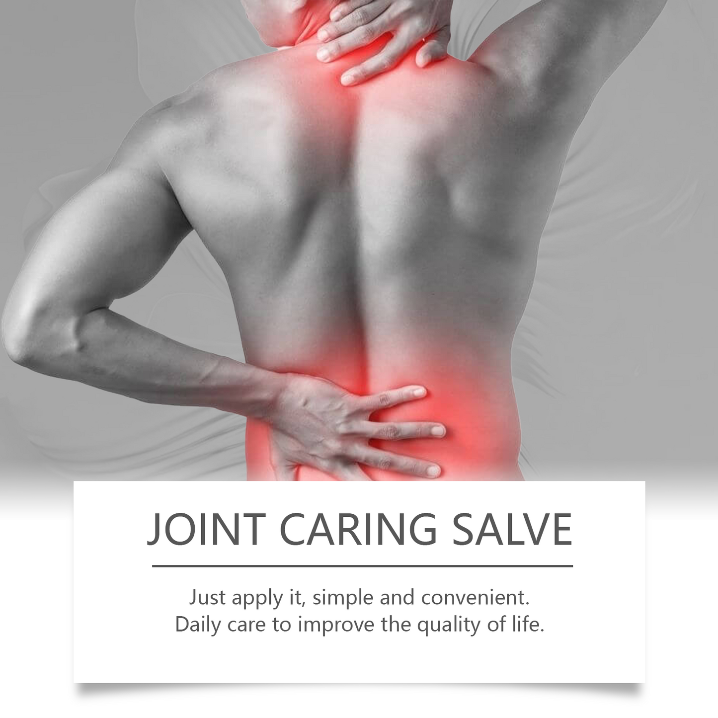 Joint Care Cream, A Natural Herbal Cream With Gentle Daily Moisturizing Massage To Relieve Discomfort