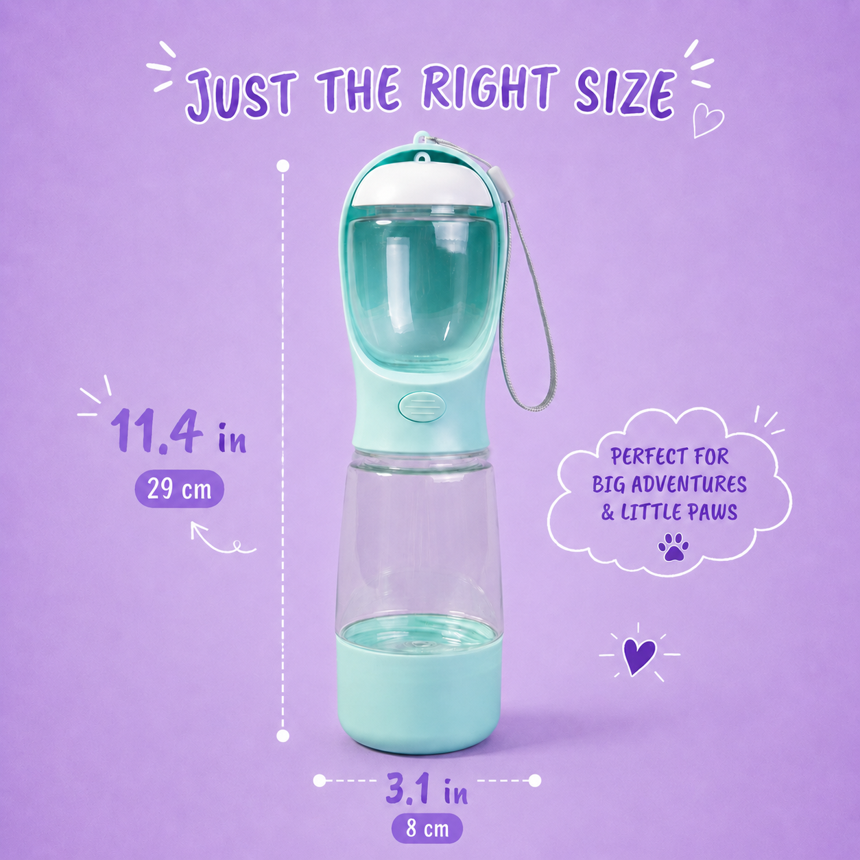 Pet Parent 3-in-1 Walk Bottle