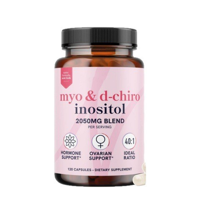 Hot selling female hormone balance Myo Inositol and D-Chiro Inositol capsules can be used for O EM