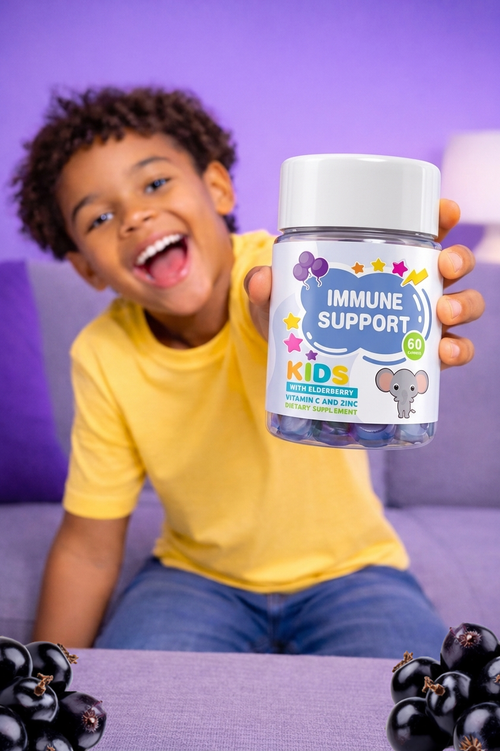 Elderberry Immunity Gummies® For Kids